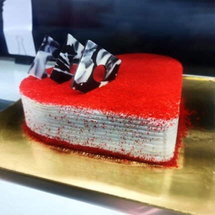 Heart Shape Red Velvet Cake
